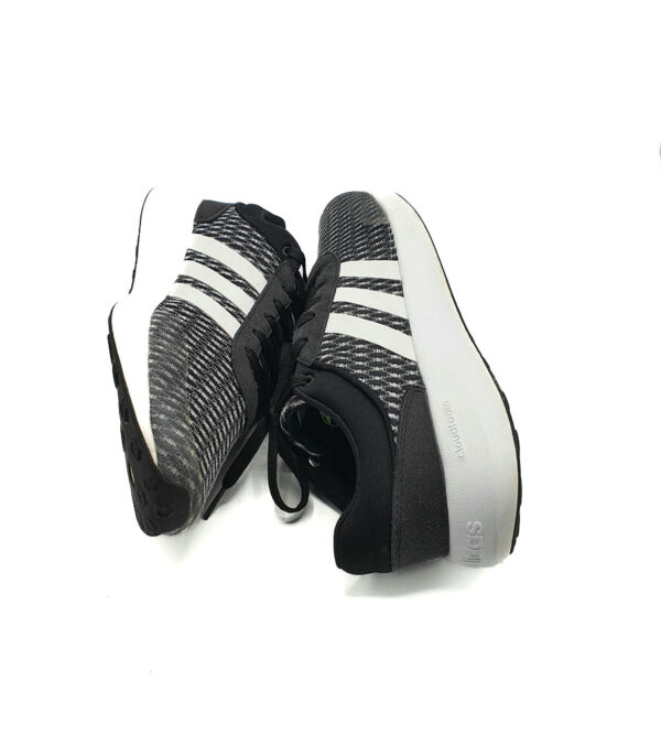 Adidasi dama Adidas 40 material textil , gri alb - imagine 4