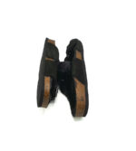 Saboti dama Pull&Bear material textil , imitatie de piele , negru - imagine 4