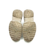 Adidasi dama 40 imitatie de piele , material textil , alb gri - imagine 5