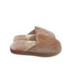 Papuci de casa Oysho material textil , crem