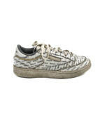 Adidasi barbati Reebok 45 imitatie de piele , alb gri