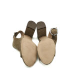 Sandale dama New Look 39 material textil , maro - imagine 5