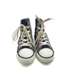 Tenisi dama Esmara 37 material textil , albastru alb - imagine 3