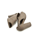 Sandale dama New Look 38 material textil , crem - imagine 4