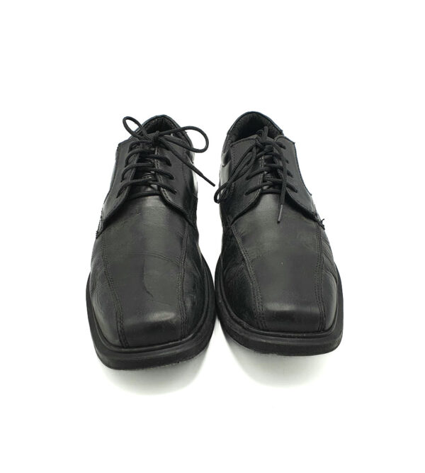 Pantofi barbati Claudio Conti 46 piele , negru - imagine 3