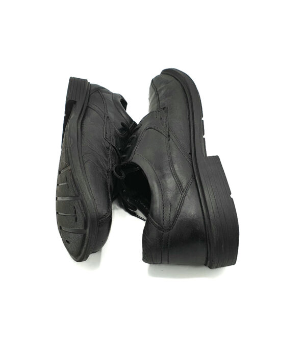 Pantofi barbati Claudio Conti 46 piele , negru - imagine 4