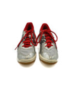 Adidasi dama Asics 36 imitatie de piele , material textil , gri negru - imagine 3