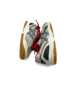 Adidasi dama Asics 36 imitatie de piele , material textil , gri negru - imagine 4