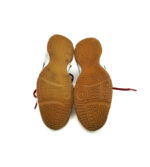 Adidasi dama Asics 36 imitatie de piele , material textil , gri negru - imagine 5