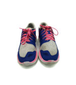 Adidasi dama Nike 40 material textil , alb albastru - imagine 3