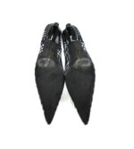Botine dama Zara material textil , albastru alb rosu - imagine 5