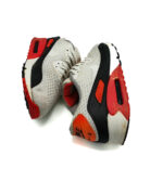 Adidasi barbati Nike 44 material textil , imitatie de piele , gri negru - imagine 4