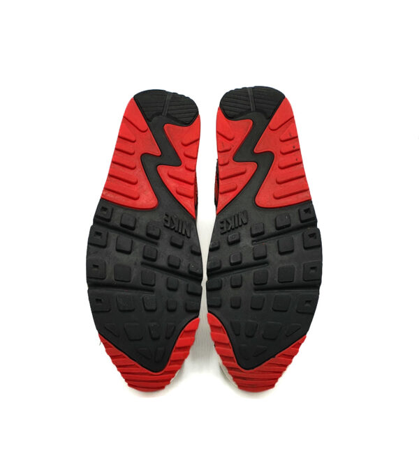 Adidasi barbati Nike 44 material textil , imitatie de piele , gri negru - imagine 5