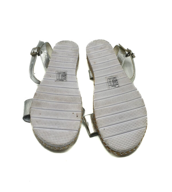 Sandale dama His 41 imitatie de piele , gri - imagine 5