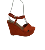 Sandale dama Zara 40 material textil , portocaliu