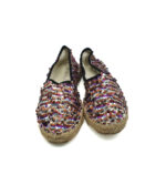 Espadrile dama Blue Motion 38 material textil , multicolor - imagine 3