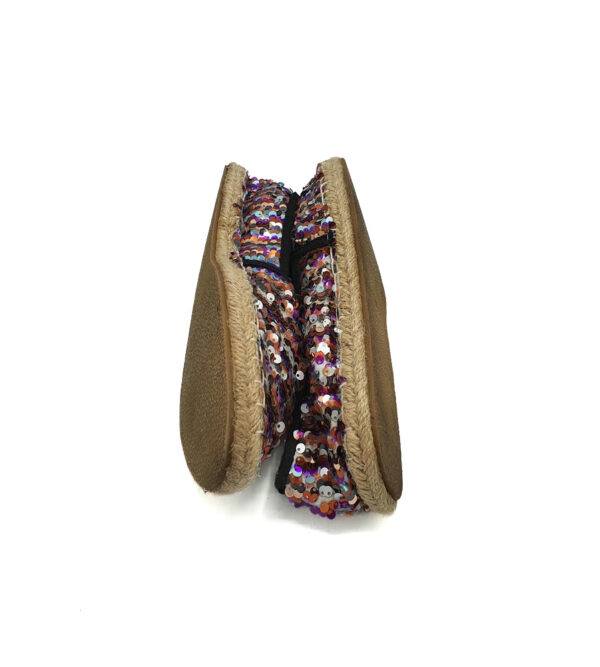 Espadrile dama Blue Motion 38 material textil , multicolor - imagine 4