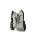 Balerini dama Bpc 35 material textil , imitatie de piele ,  alb - imagine 4