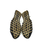Balerini dama Bpc 35 material textil , imitatie de piele ,  alb - imagine 5