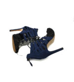 Sandale dama Zara 36 material textil , albastru - imagine 4