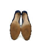 Sandale dama Zara 36 material textil , albastru - imagine 5