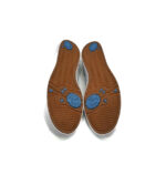 Balerini dama Keds 37 material textil , alb albastru - imagine 4