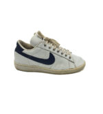 Adidasi barbati Nike 44 piele , imitatie de piele , alb albastru