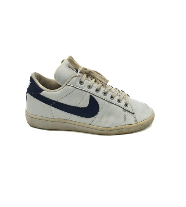 Adidasi barbati Nike 44 piele , imitatie de piele , alb albastru - imagine 1