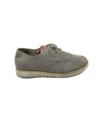 Pantofi barbati 41 material textil , gri