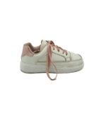 Adidasi dama 36 imitatie de piele , alb roz