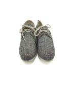 Mocasini barbati 43 material textil , gri - imagine 2