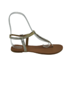 Sandale dama 41 imitatie de piele  , gri