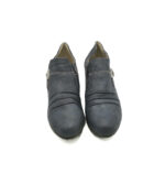Pantofi dama Annie G 38 imitatie de piele , albastru - imagine 3