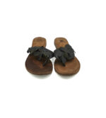 Saboti dama Kim Kay 38 piele , negru - imagine 3