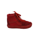 Tenisi barbati Vans 42 piele intoarsa , material textil , rosu