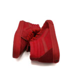 Tenisi barbati Vans 42 piele intoarsa , material textil , rosu - imagine 4