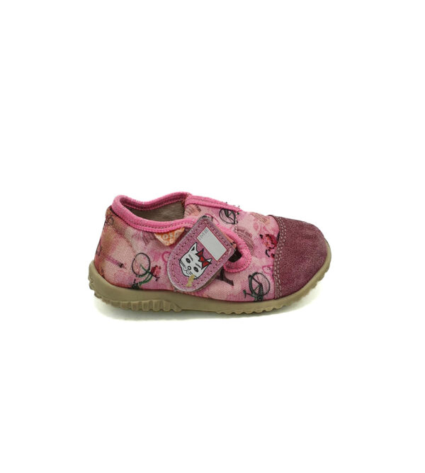 Sandale copii Noga 24  material textil , roz - imagine 1