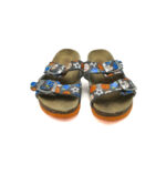 Saboti copii Superfit 26 imitatie de piele , negru albastru - imagine 3