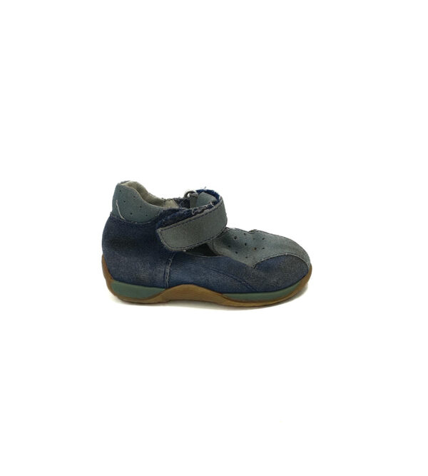 Sandale copii Dkm 20 imitatie de piel , piele , albastru - imagine 1