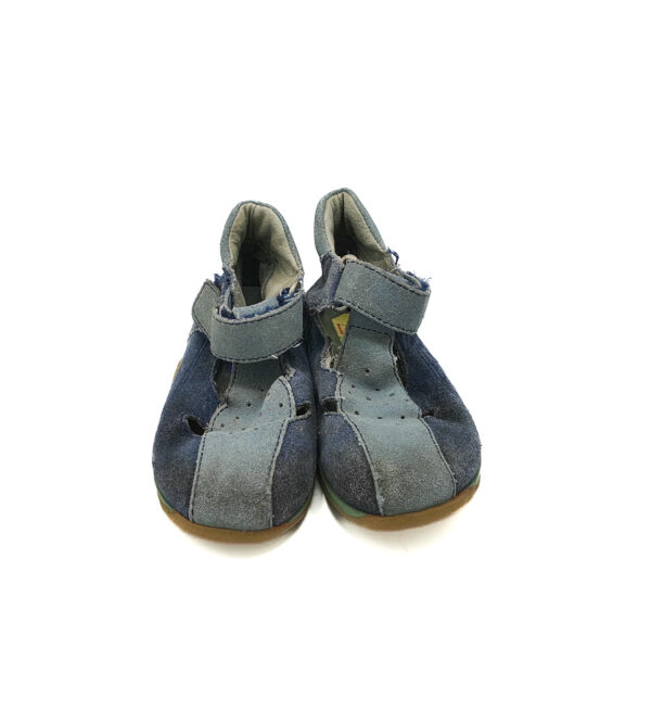 Sandale copii Dkm 20 imitatie de piel , piele , albastru - imagine 3