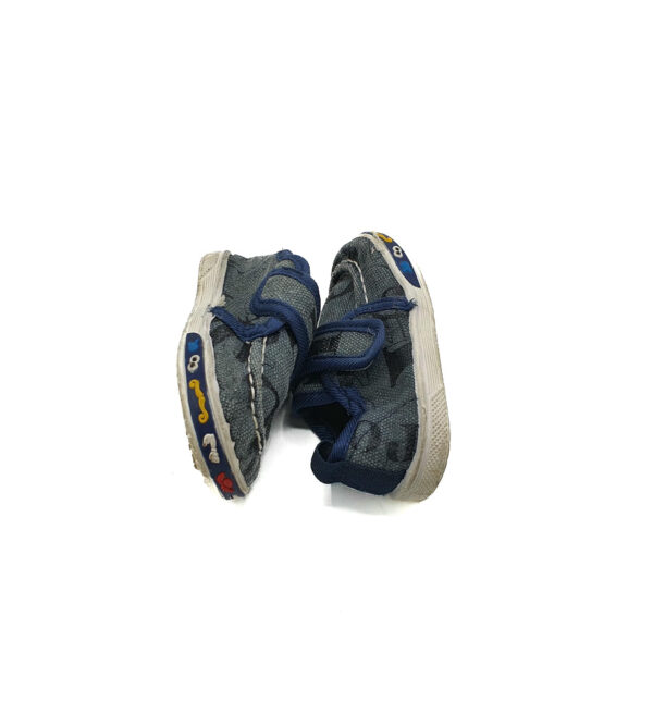 Adidasi copii Kalda 21 material textil , albastru - imagine 4