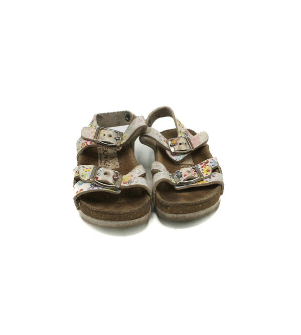 Sandale copii Easy  Walk 21 imitatie de piele , piele , alb - imagine 3