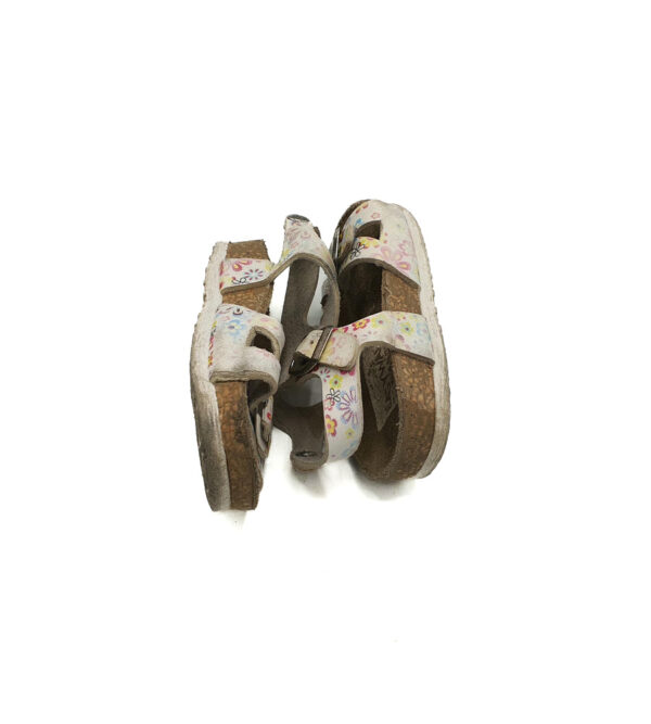 Sandale copii Easy  Walk 21 imitatie de piele , piele , alb - imagine 4