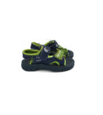 Sandale copii Dino 23 imitatie de piele , albastru verde