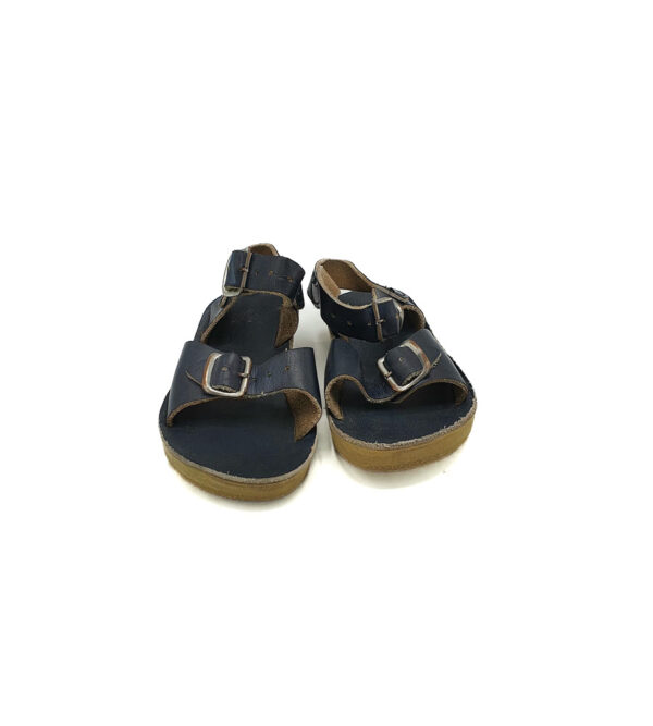 Sandale copii 23 piele , negru - imagine 3