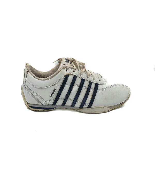Adidasi barbati K-Swiss 44 piele , alb albastru - imagine 1