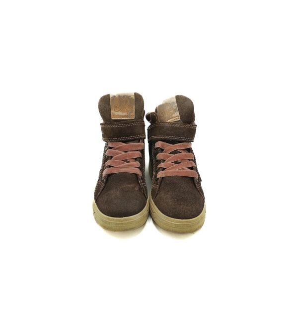 Adidasi copii Primigi 29 piele intoarsa , maro , Gore tex - imagine 3