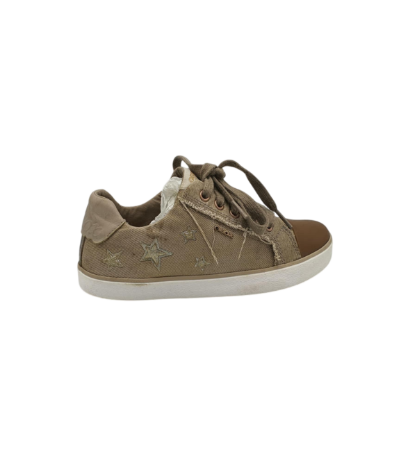 Adidasi copii Geox 34 material textil , maro - imagine 1