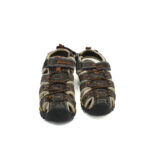 Sandale copii Sneakers 29 material textil , maro alb - imagine 3