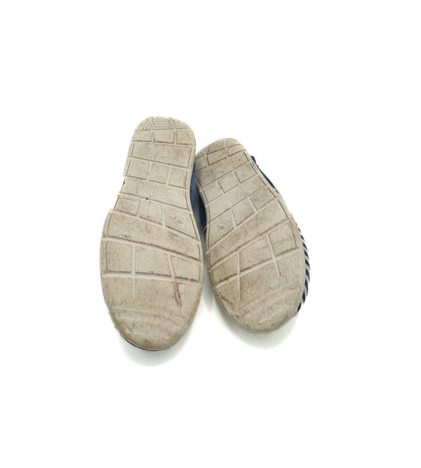 Espadrile copii 32 material textil , albastru alb - imagine 5